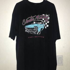 Brandy oversized tee